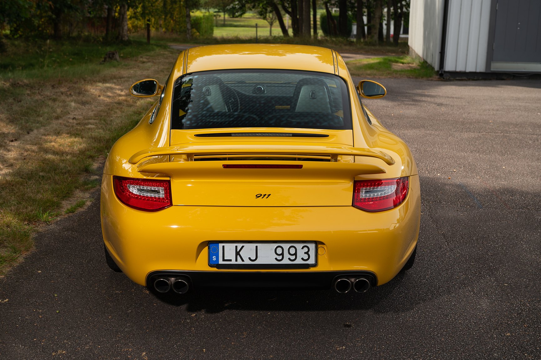 Exteriörbild på 2009 Porsche 911 Carrera (18)