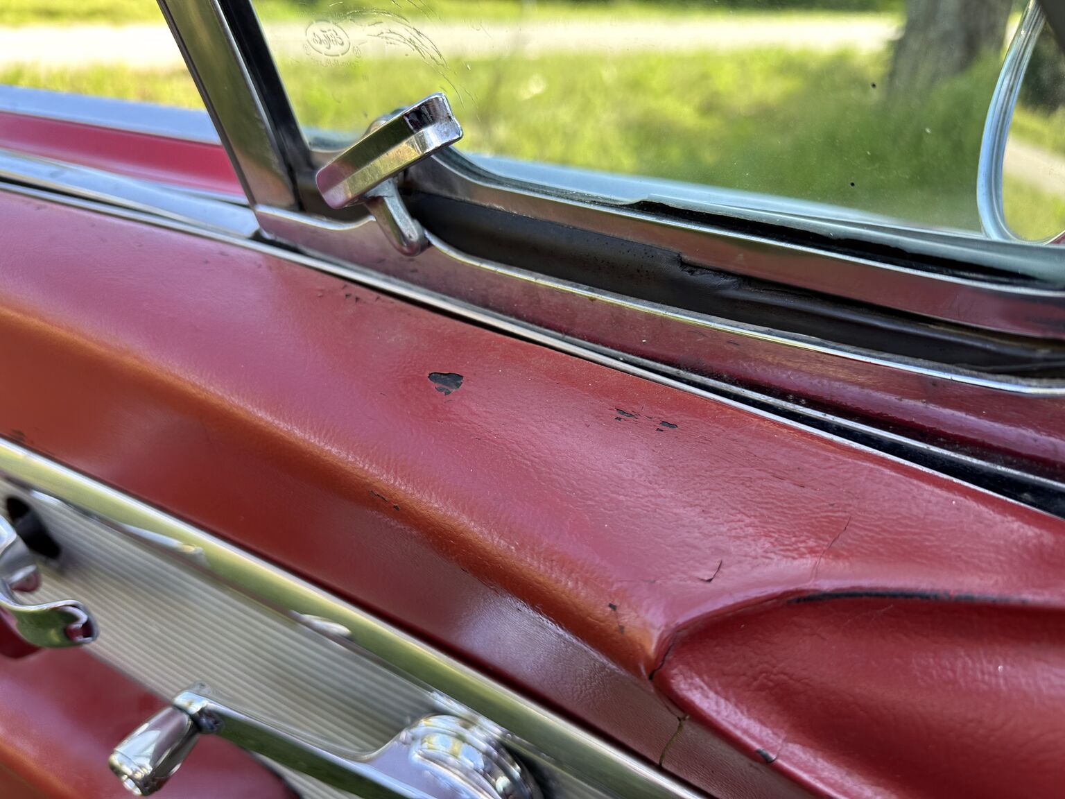 Interiörbild 1961 Ford Thunderbird Convertible