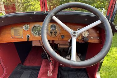 Interior image of 1938 AUSTIN SEVEN BOAT TAIL