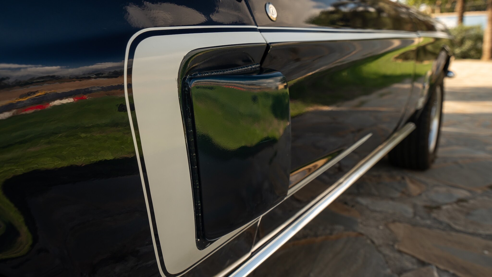 Exteriörbild på 1968 Ford Mustang GTA S-Code