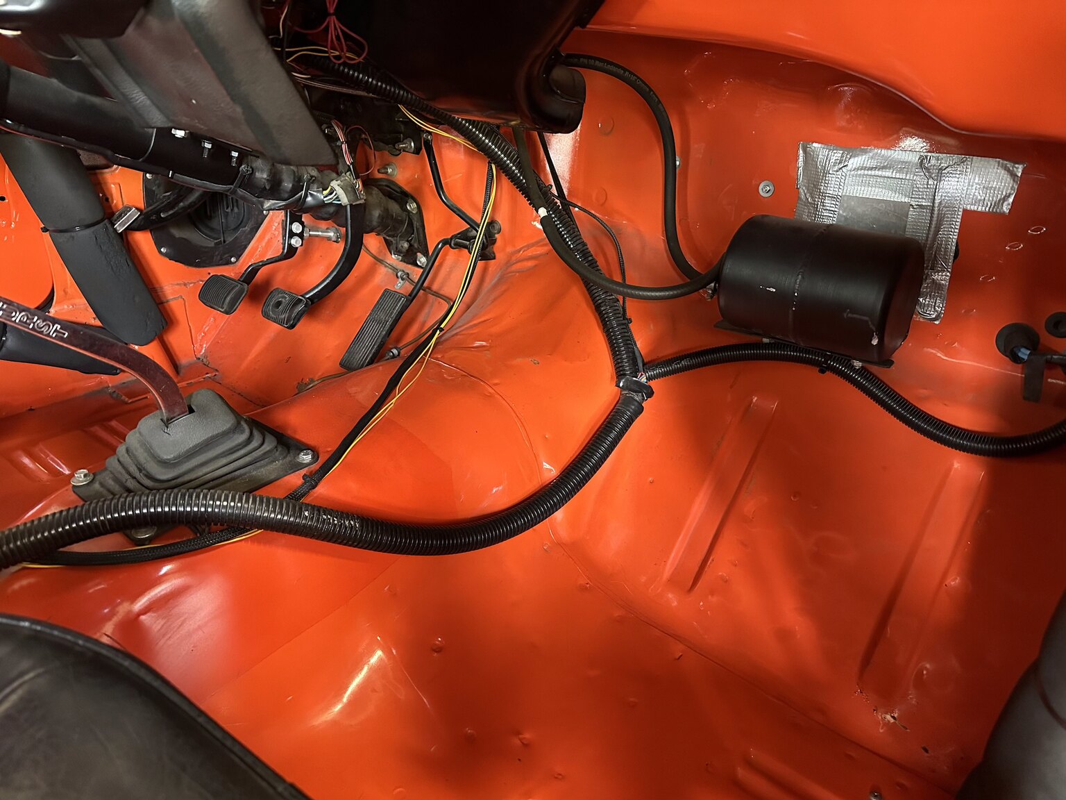 Interior image of 1969 Ford Mustang Fastback Boss Race Car