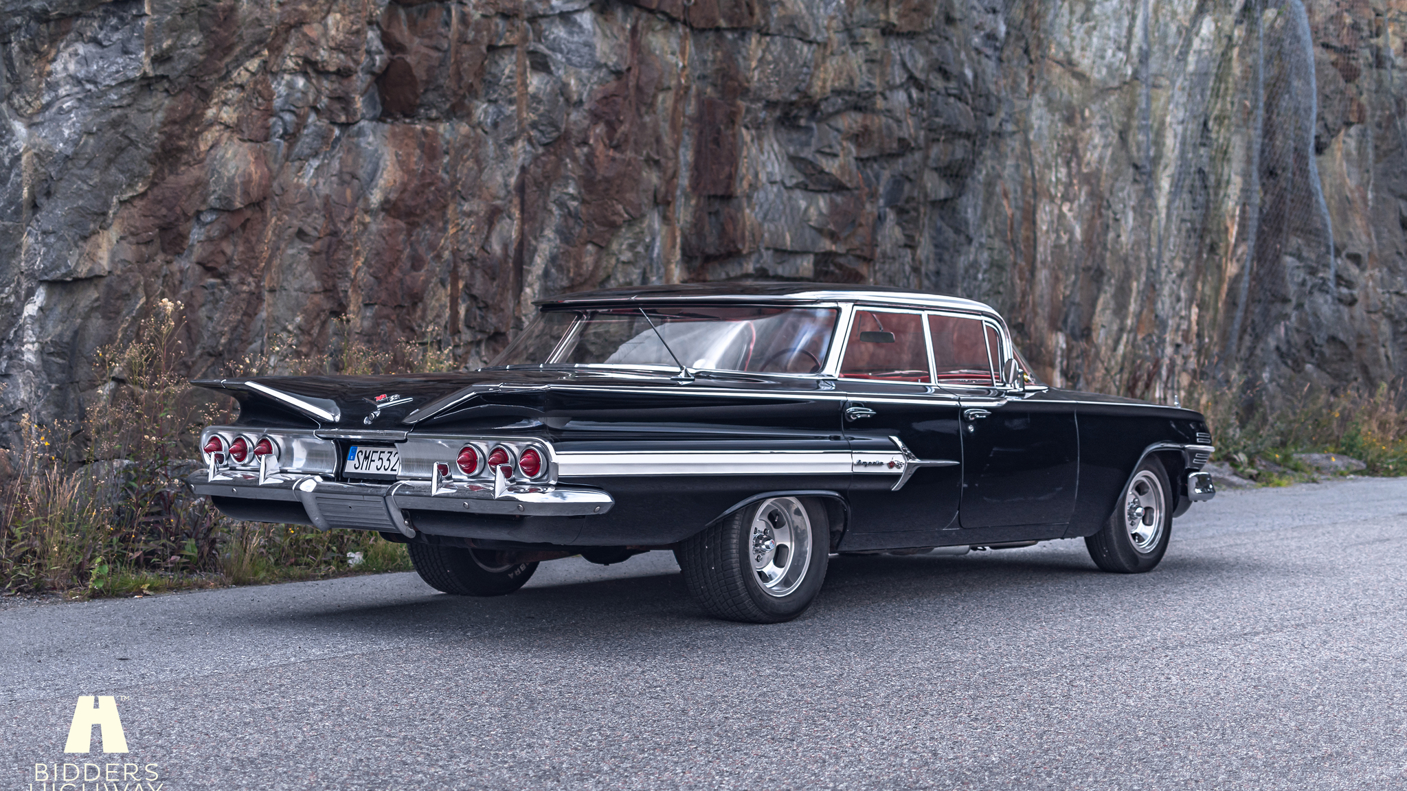 Exteriörbild på 1960 Chevrolet Impala Flattop 348 Bigblock (48)