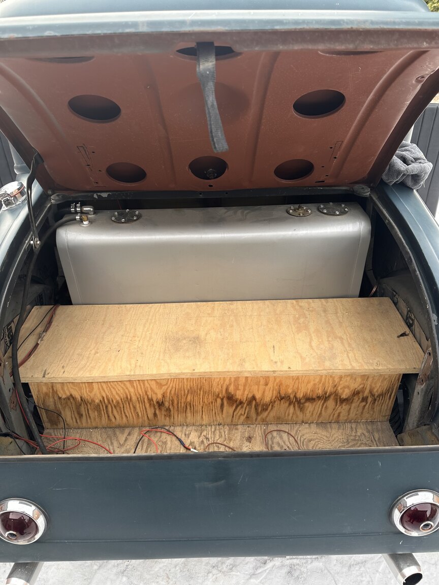 Interior image of 1929 Ford A "HotRod"