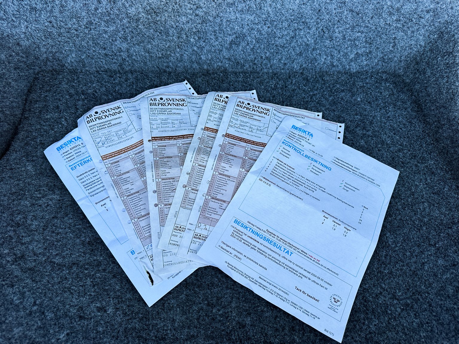 Documentation for 1985 Volvo 760 GLE 2.8 V6 Automatisk
