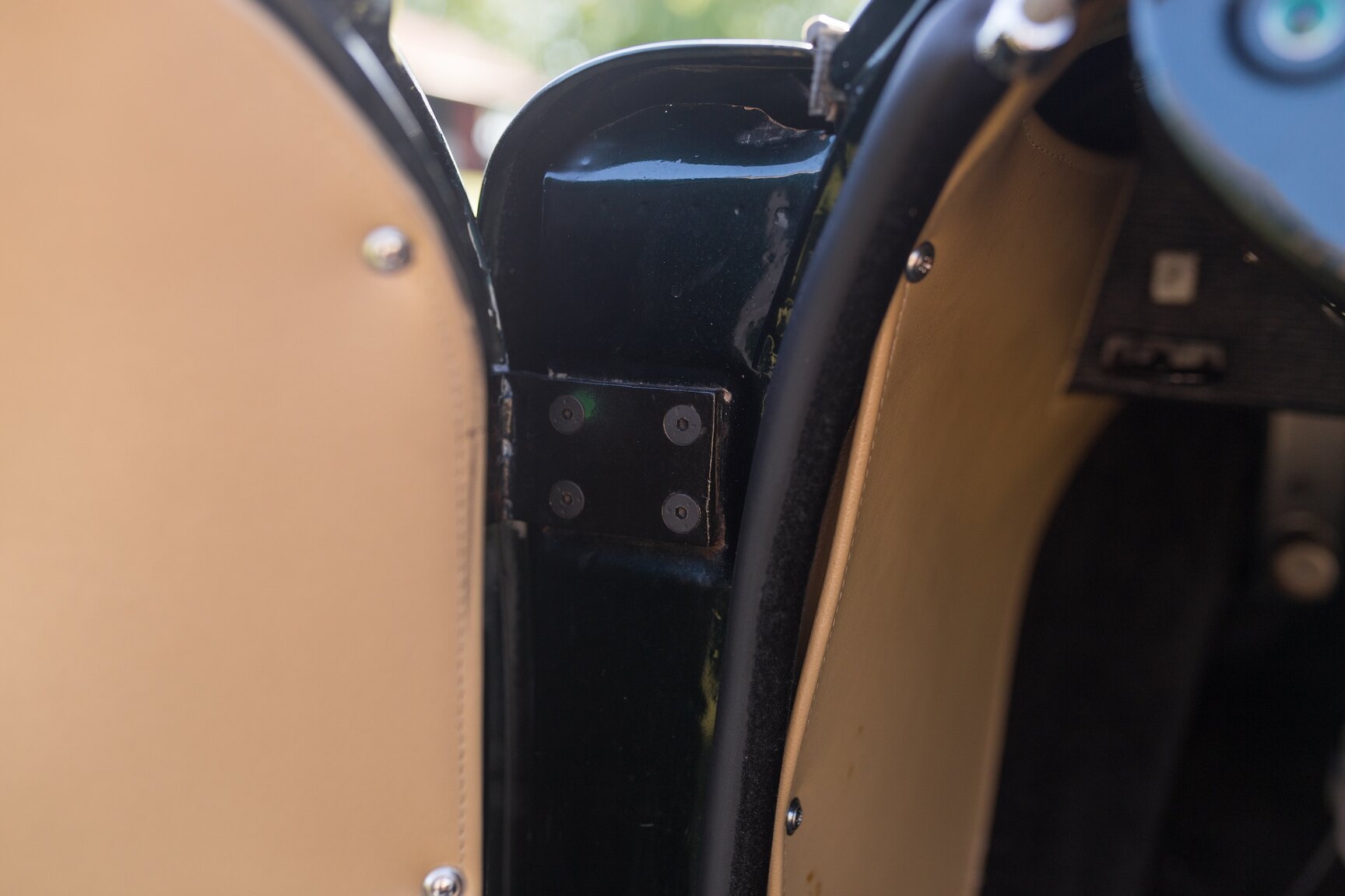 Interiörbild 1958 MG MGA 1500