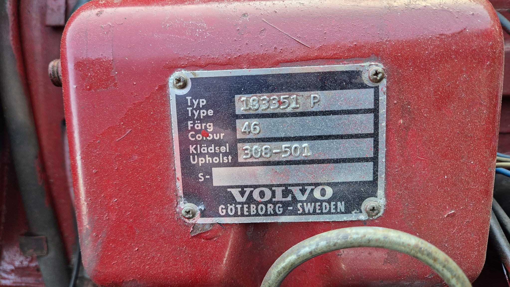 1968 Volvo P1800S, Mekanik