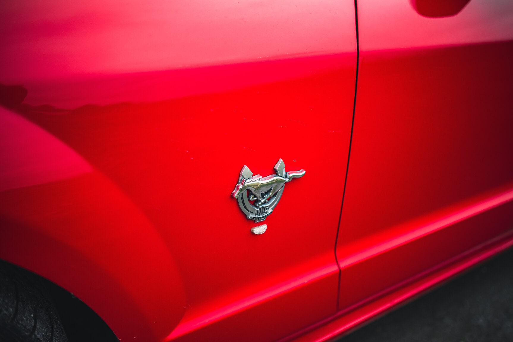 Exterior image of 2009 Ford Mustang V8 GT Convertible