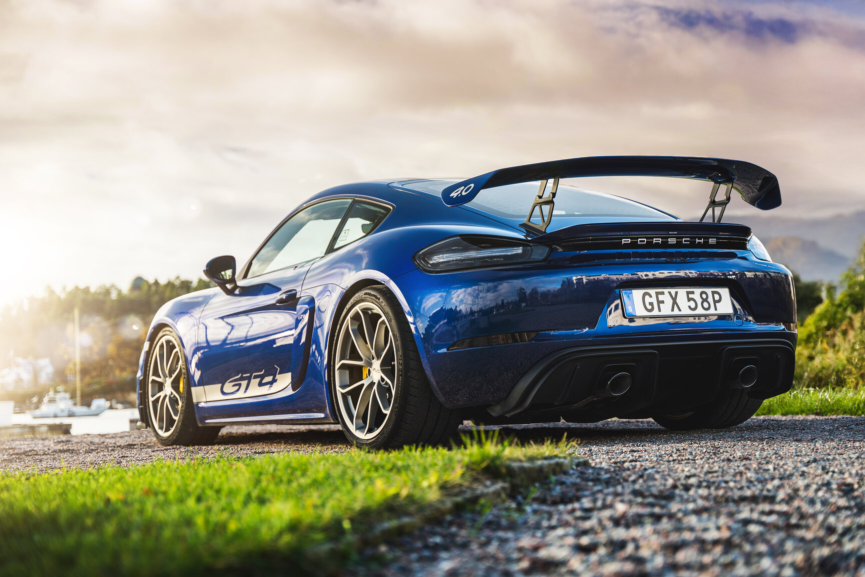 Exterior image of 2020 Porsche 718 Cayman GT4