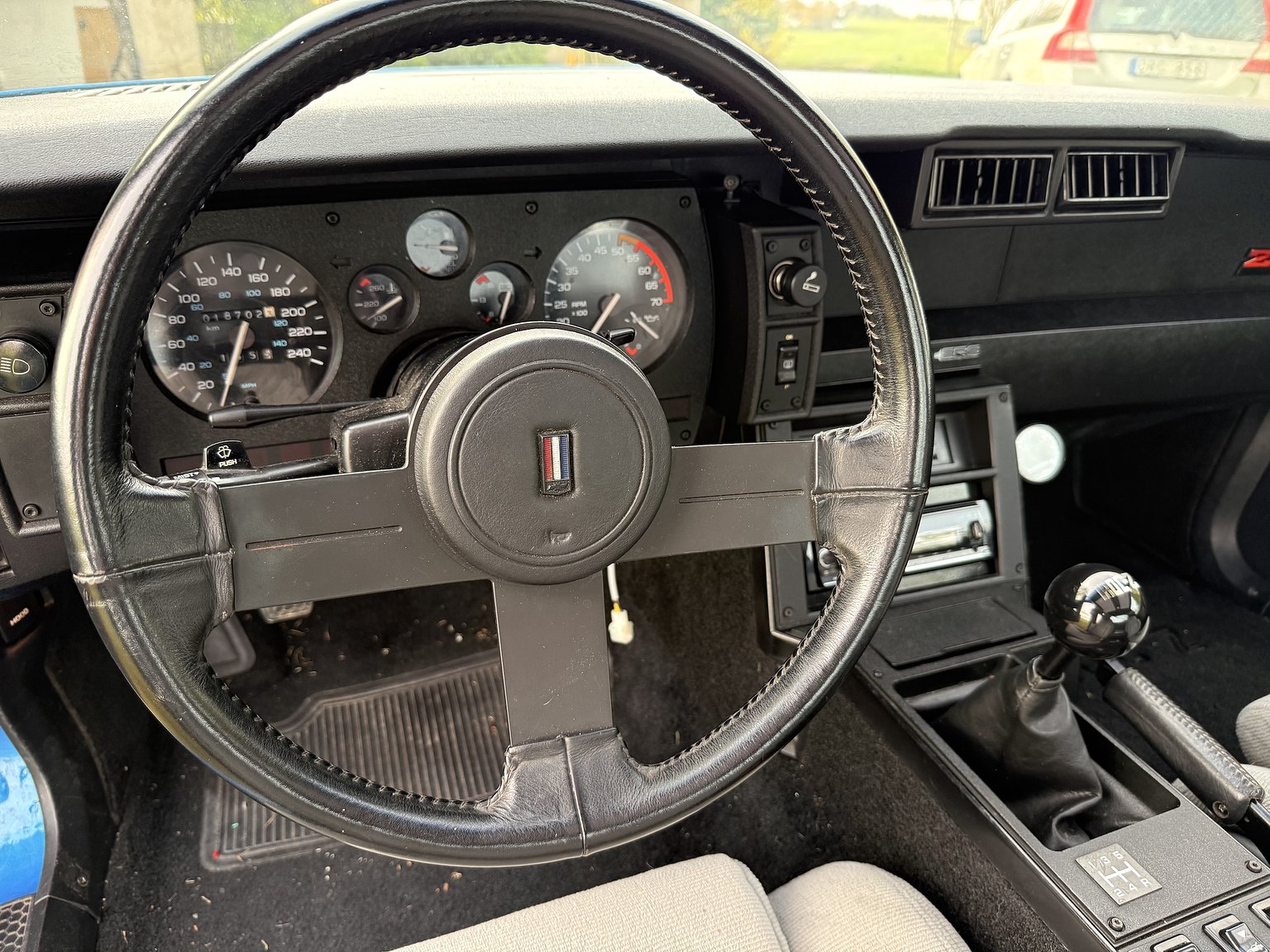 Interiörbild 1985 Chevrolet Camaro IROC-Z – NO RESERVE