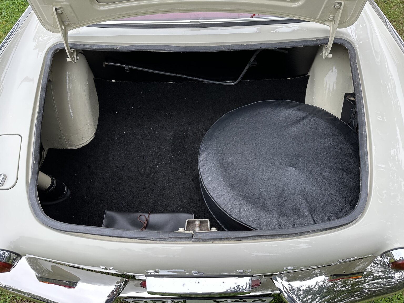 Interiörbild 1964 Volvo P 1800 S
