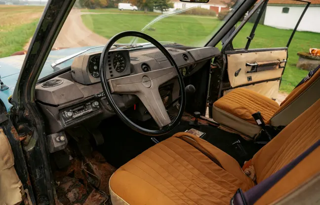 1973 Land Rover Range Rover 3-dörrar – Interiör