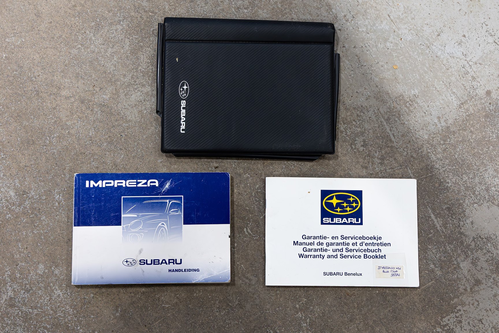 Dokumentation för 2001 Subaru Impreza 2.0 WRX Turbo 4WD