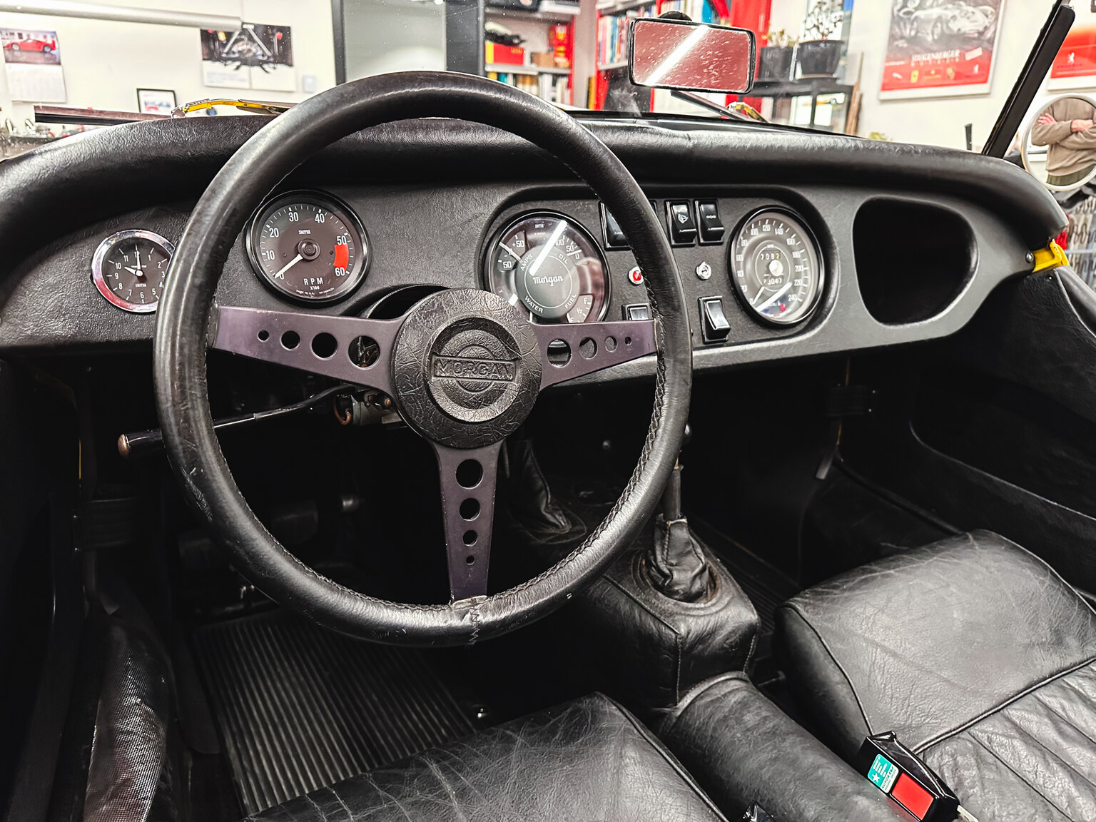 Innenraumfoto von 1974 Morgan +8
