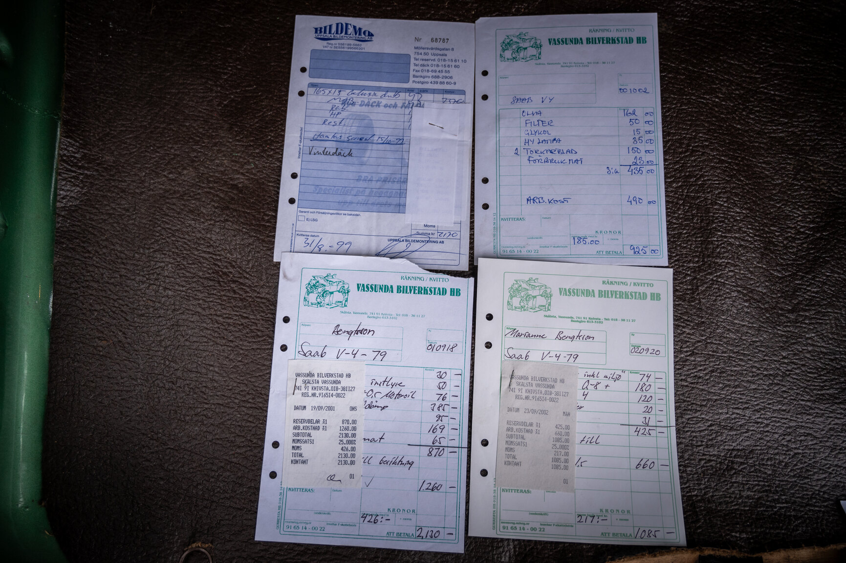 Documentation for 1979 Saab 96 GL