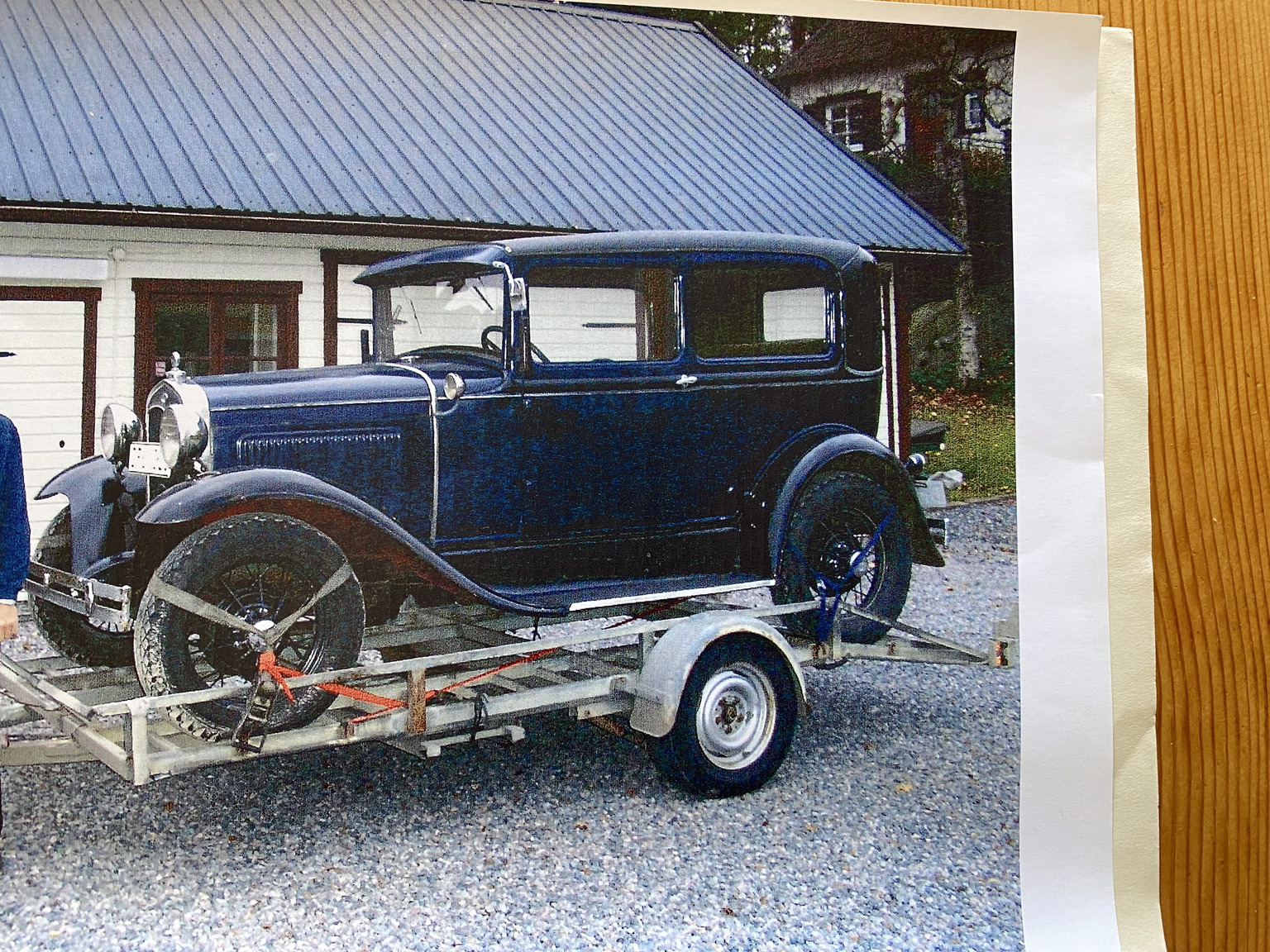 Dokumentation för 1931 Ford A Luxe Sedan (18)