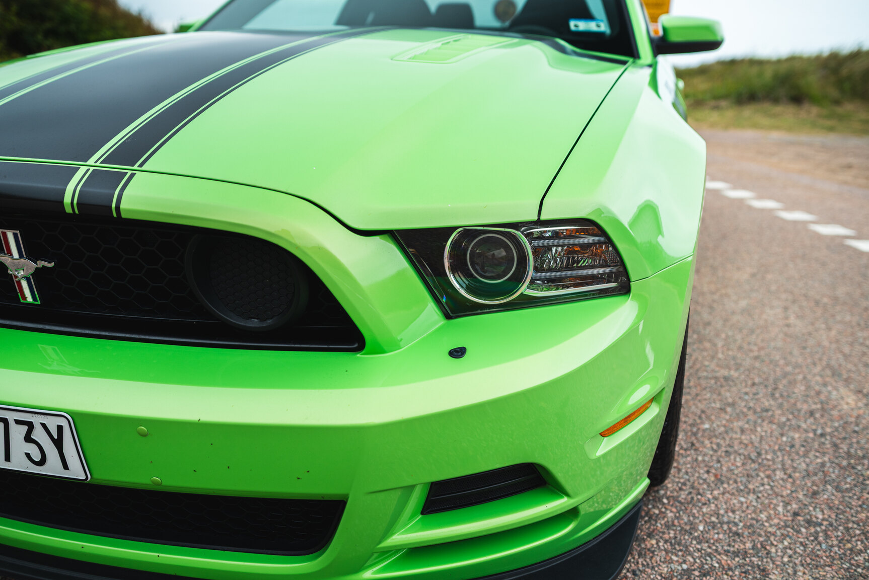 Exteriörbild på 2013 Ford Mustang Boss 302