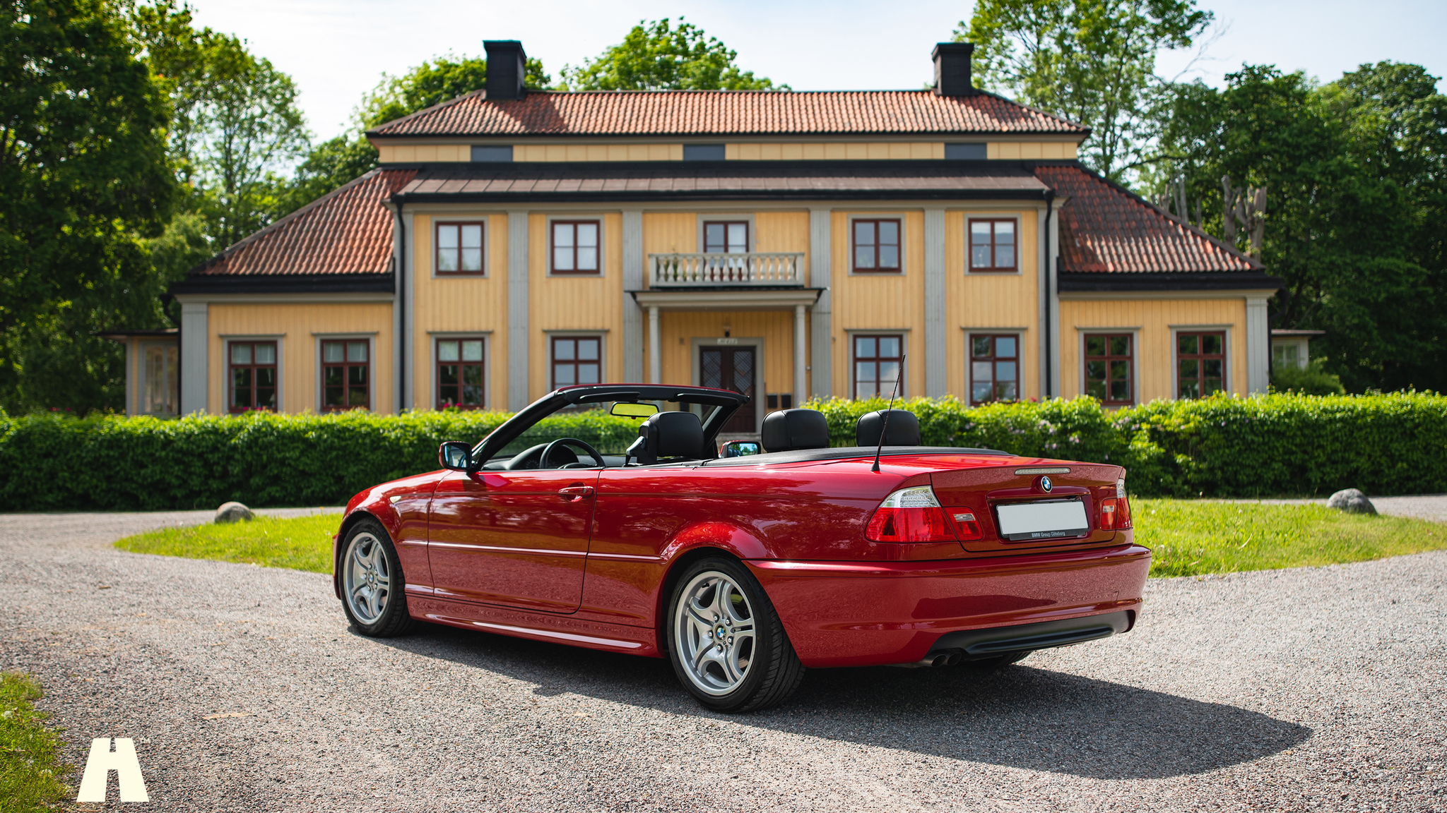 Exteriörbild på 2005 BMW 320ci M-sport Cabriolet