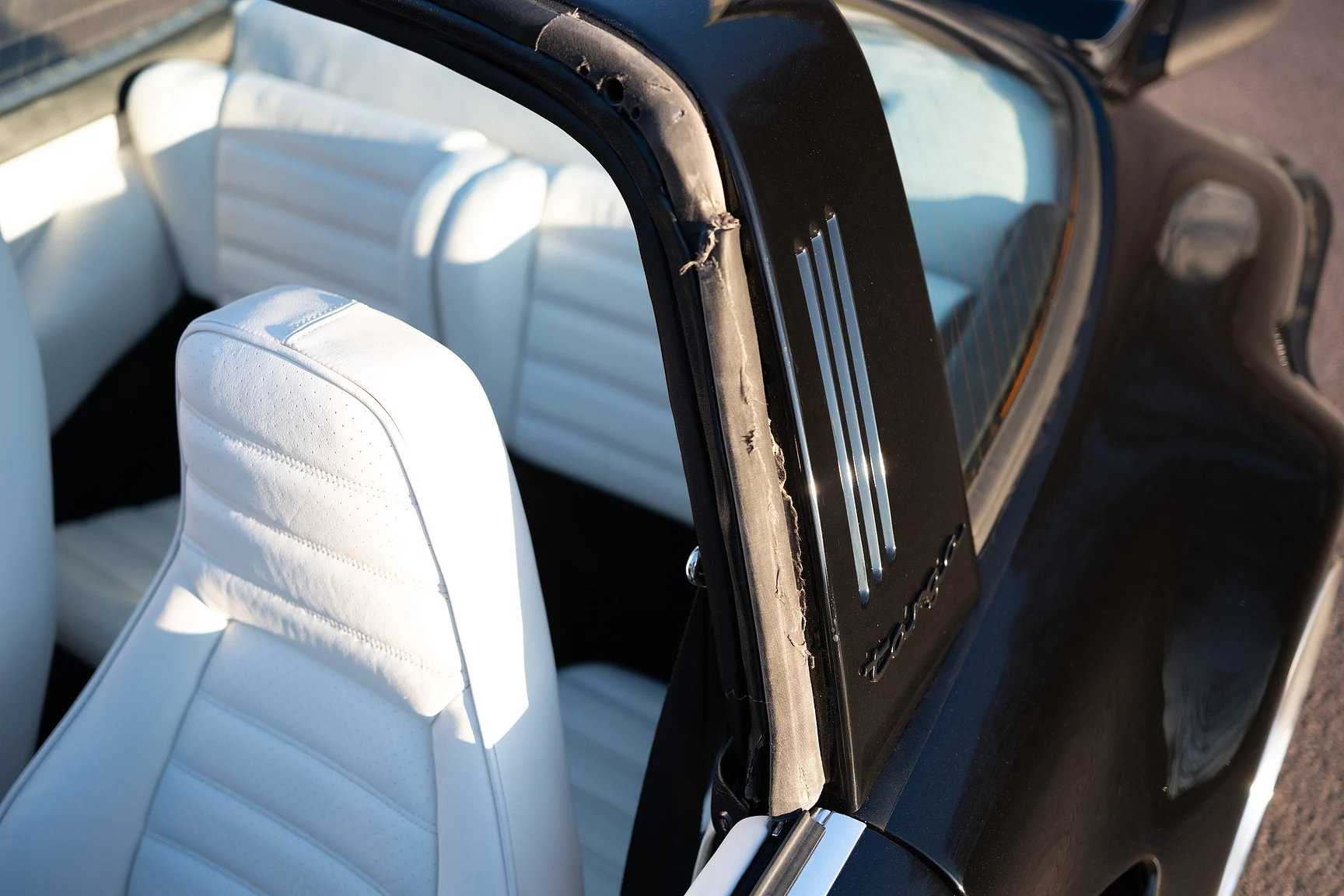 Innenraumfoto von 1976 Porsche 911 Targa Flachbau - Josef Zirkelbach DP (43)