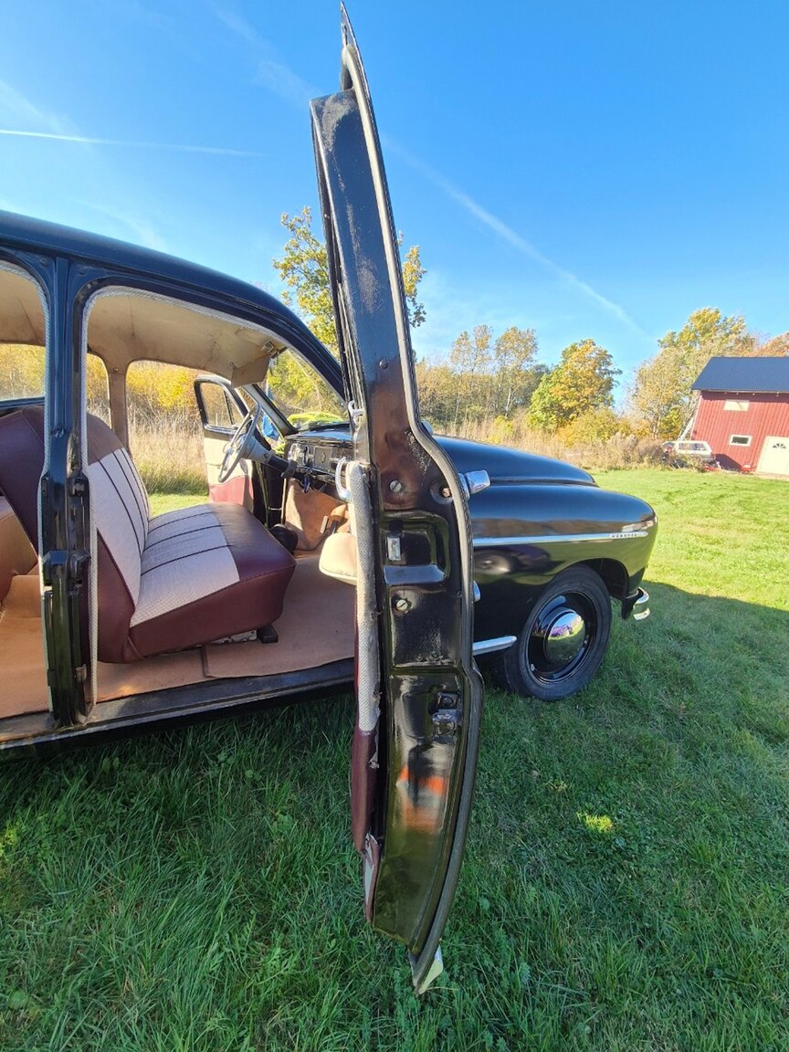 Interiörbild 1954 Ford Vedette 3.9 V8