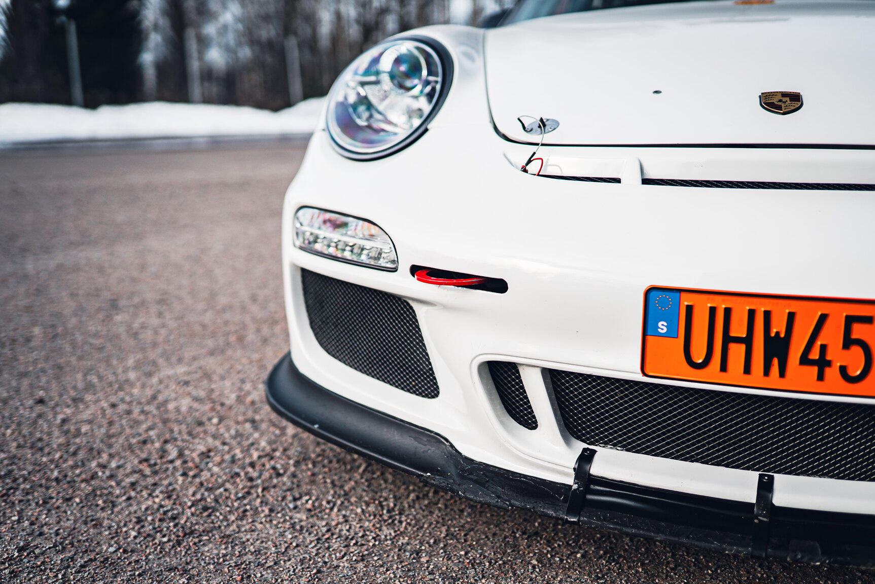 Exteriörbild på 2011 Porsche 911 GT3 Rally Car