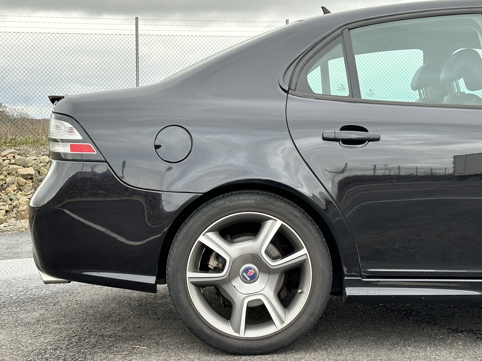Exteriörbild på 2008 Saab 9-3 Turbo X
