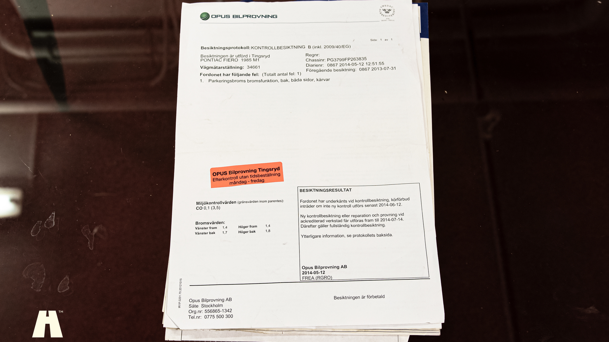 Dokumentation, 1985 Pontiac Fiero GT (29)