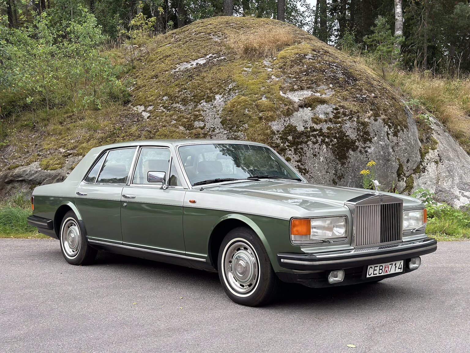 Exteriörbild på 1982  Rolls Royce Silver Spirit