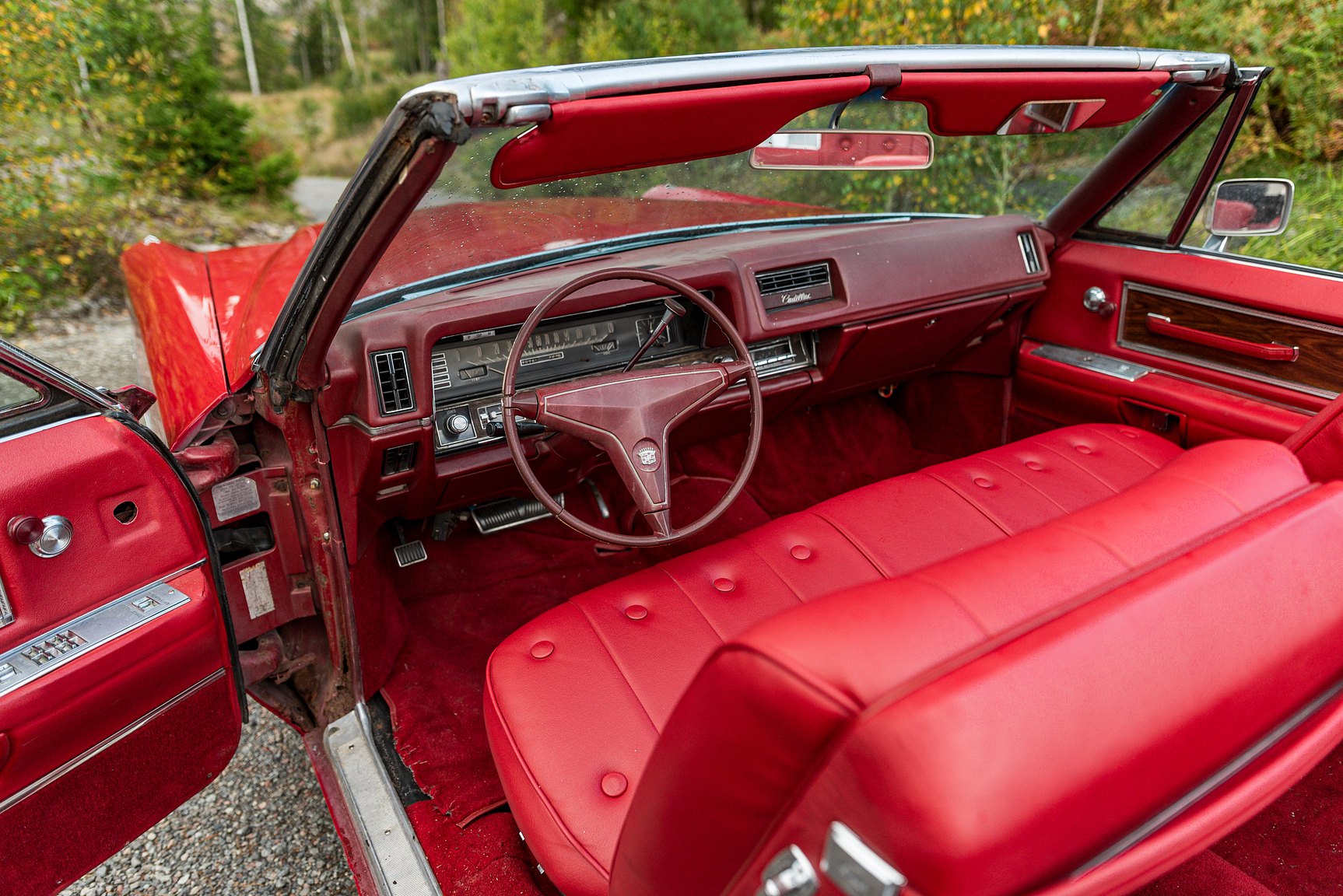Interior image of 1968 Cadillac DeVille Convertible