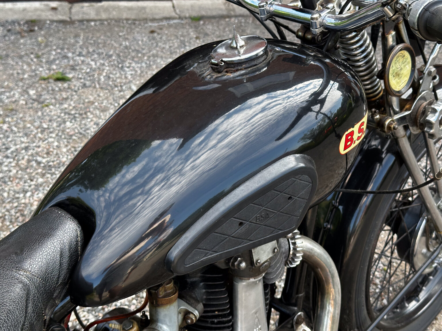 Exterior image of 1943 BSA 500