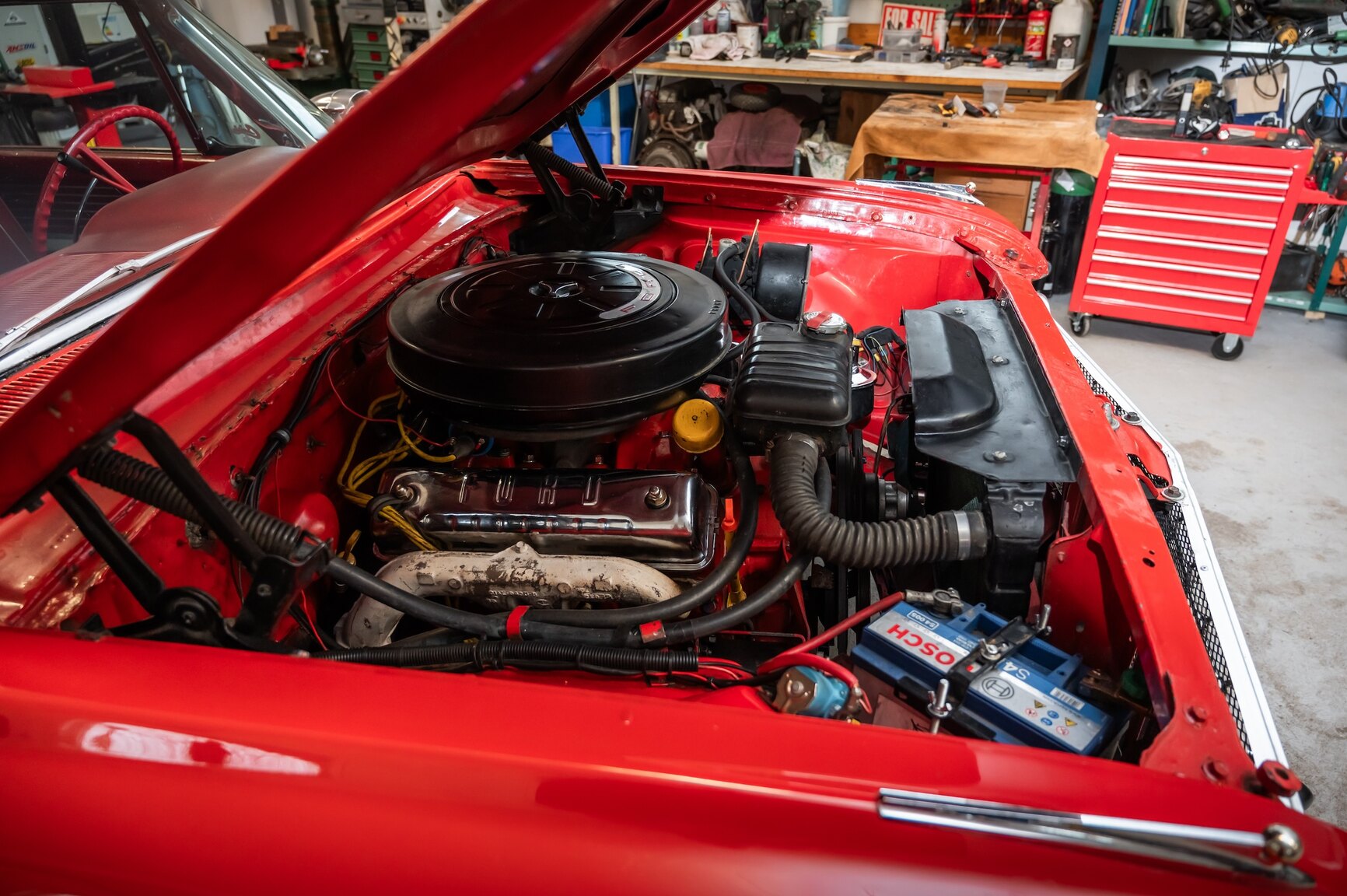 Image of 1962 Ford Galaxie 500 Sunliner mechanics