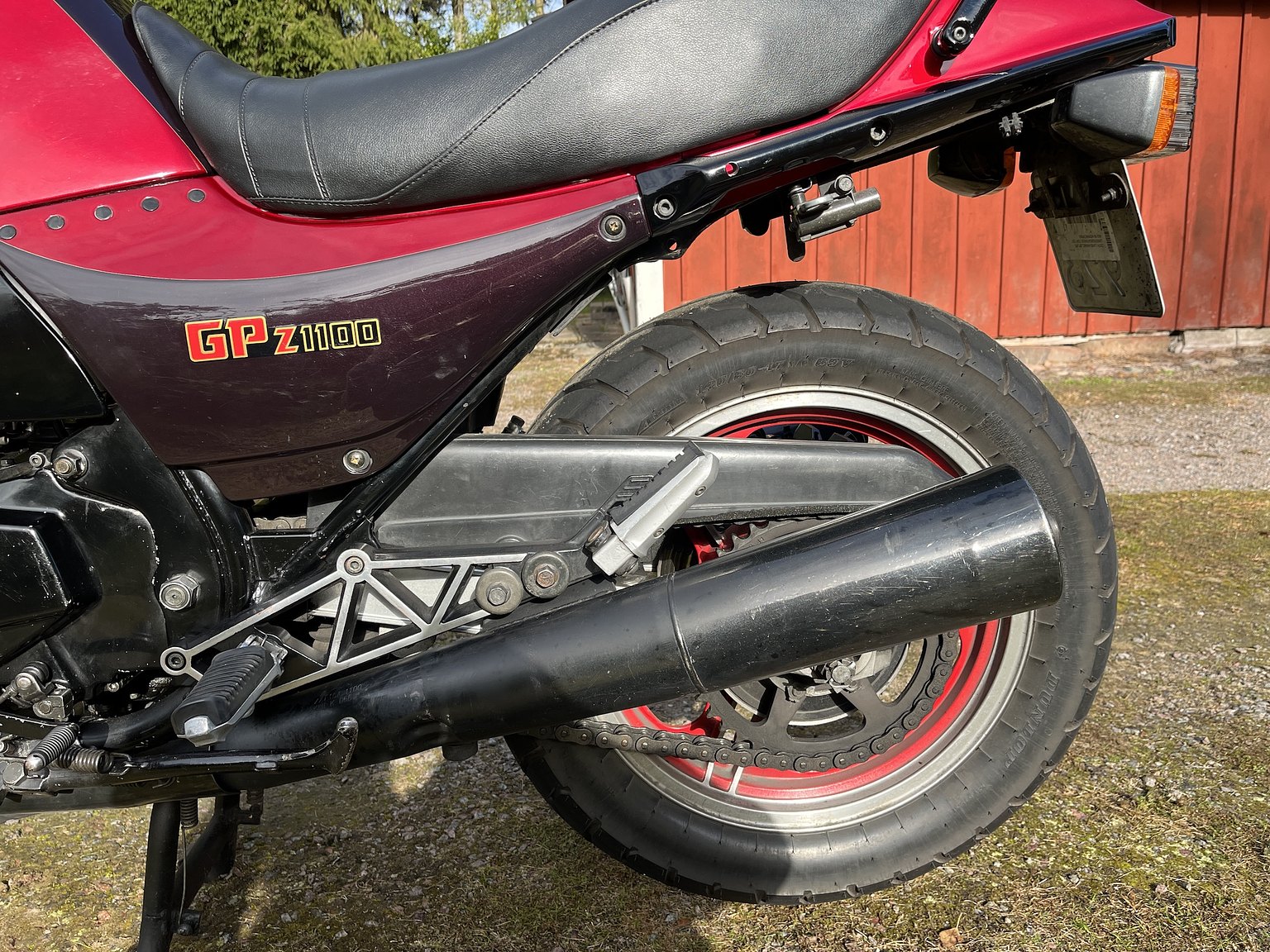 Exteriörbild på 1984 Kawasaki ZX1100 GPZ