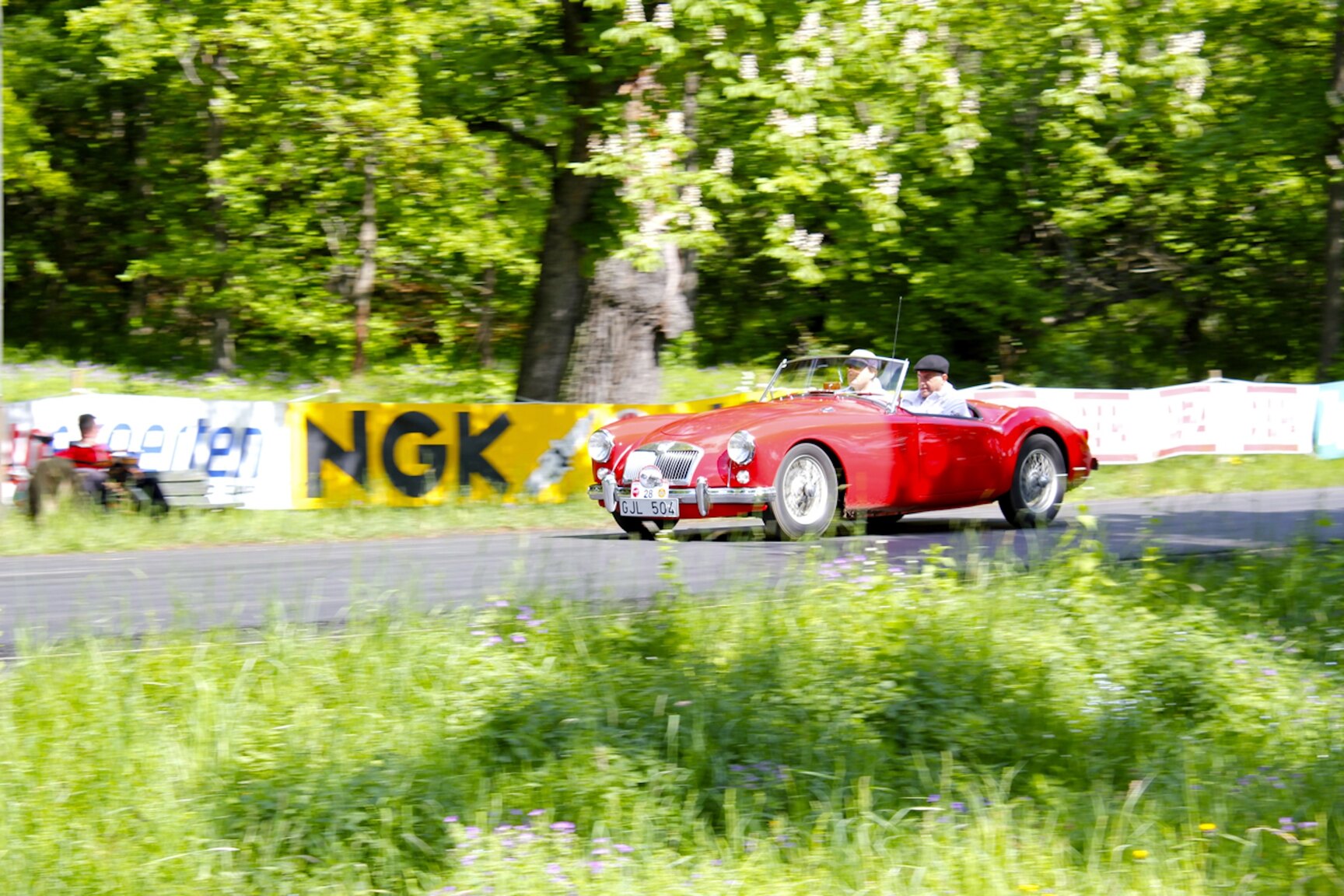 Exteriörbild på 1956 MG MGA 1500