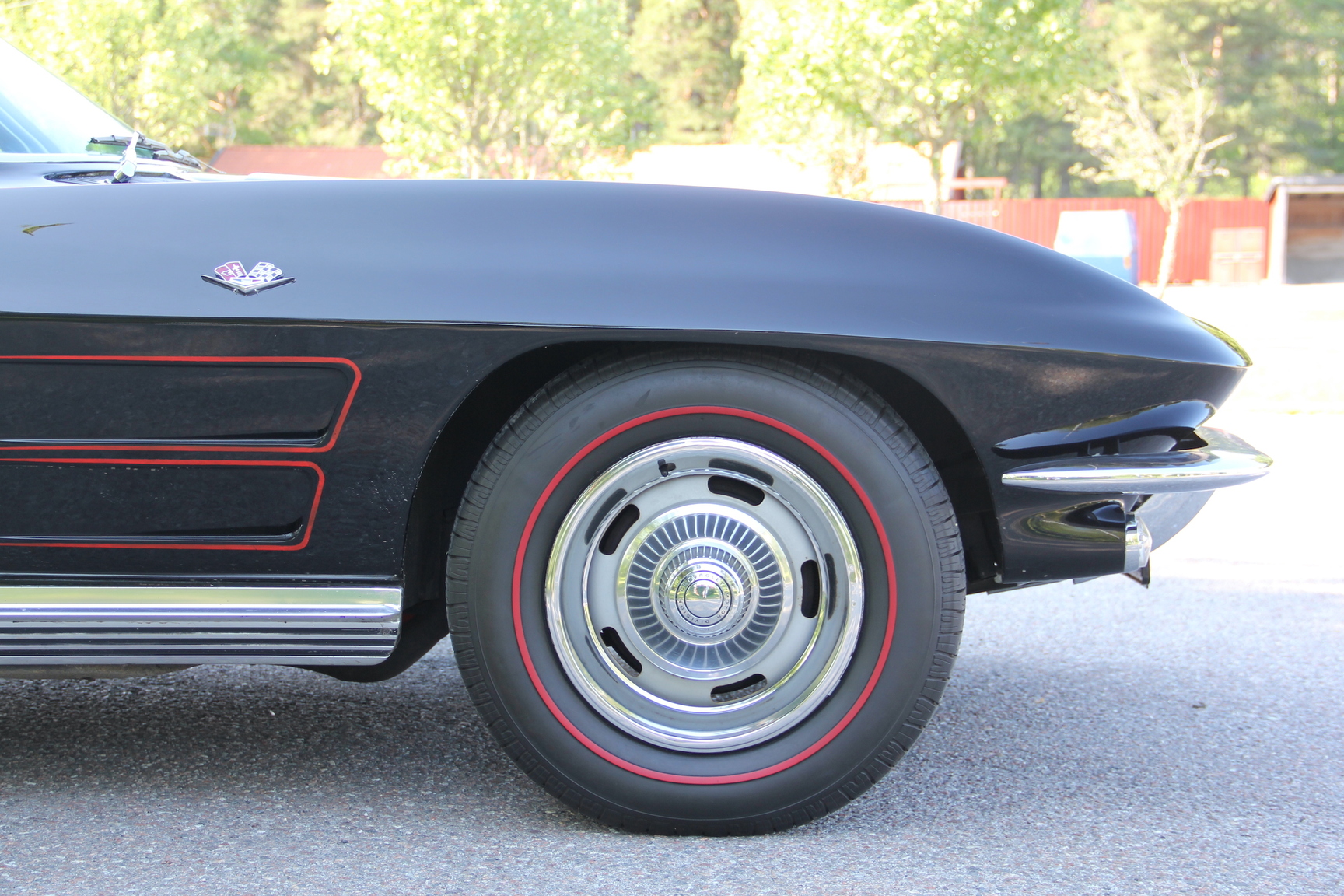 Aussenfoto 1964 Corvette C2 Stingray Cabriolet (40)