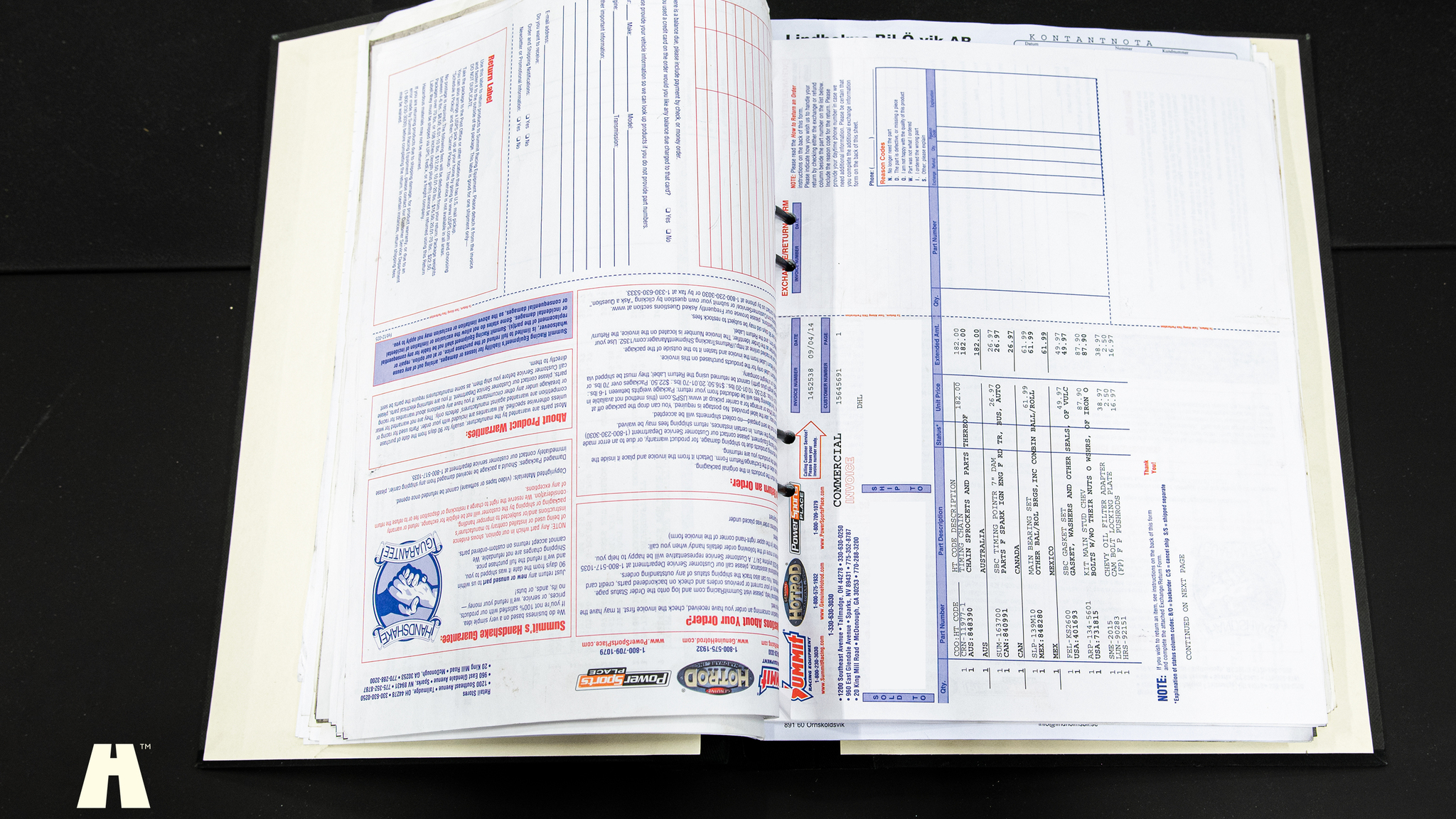 Documentation for 1968 Chevrolet Camaro Resto