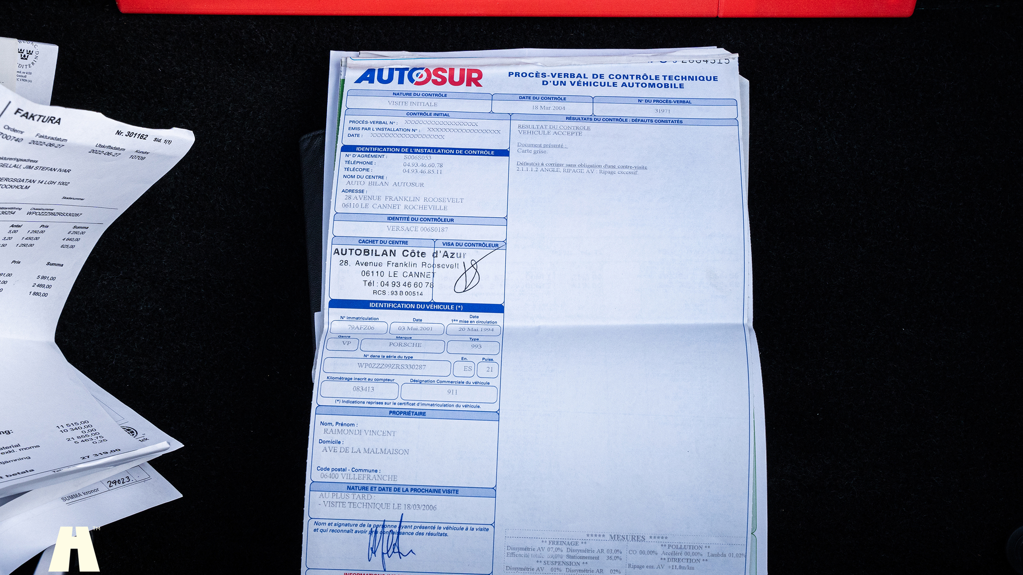 Dokumentation, 1994 Porsche 993 Cabriolet (25)