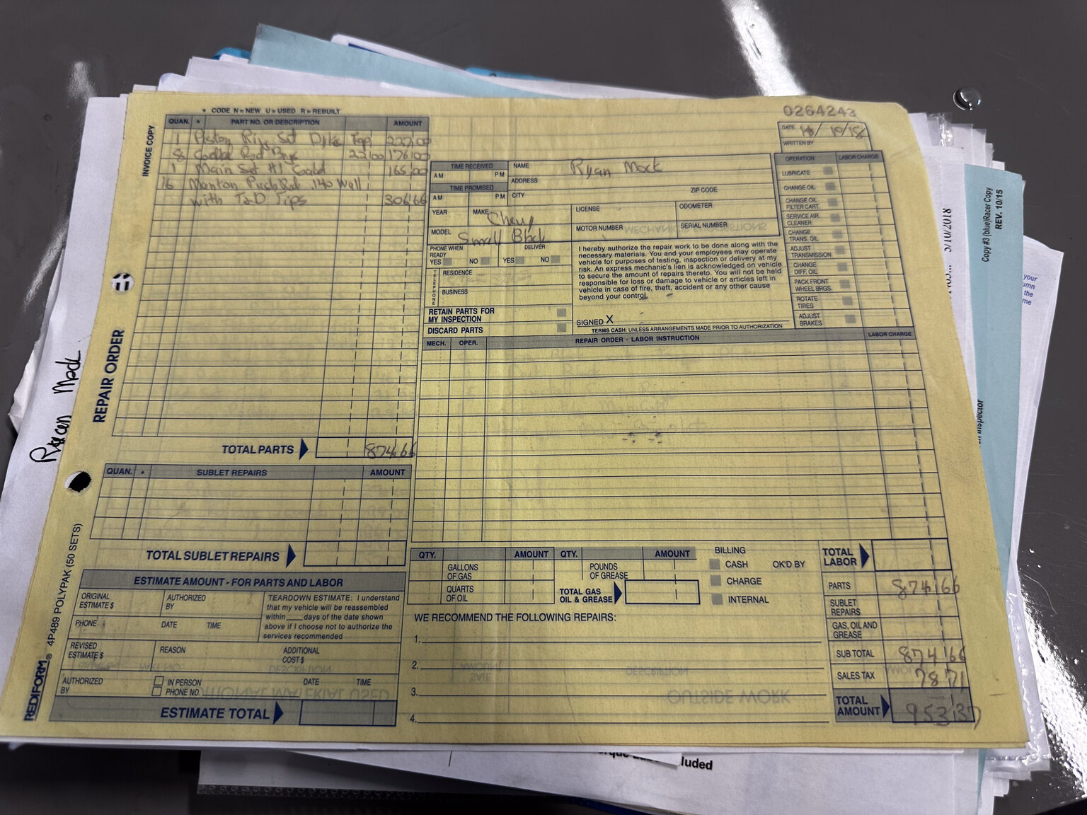 Documentation for 1968 Chevrolet Chevelle PRO Street (40)