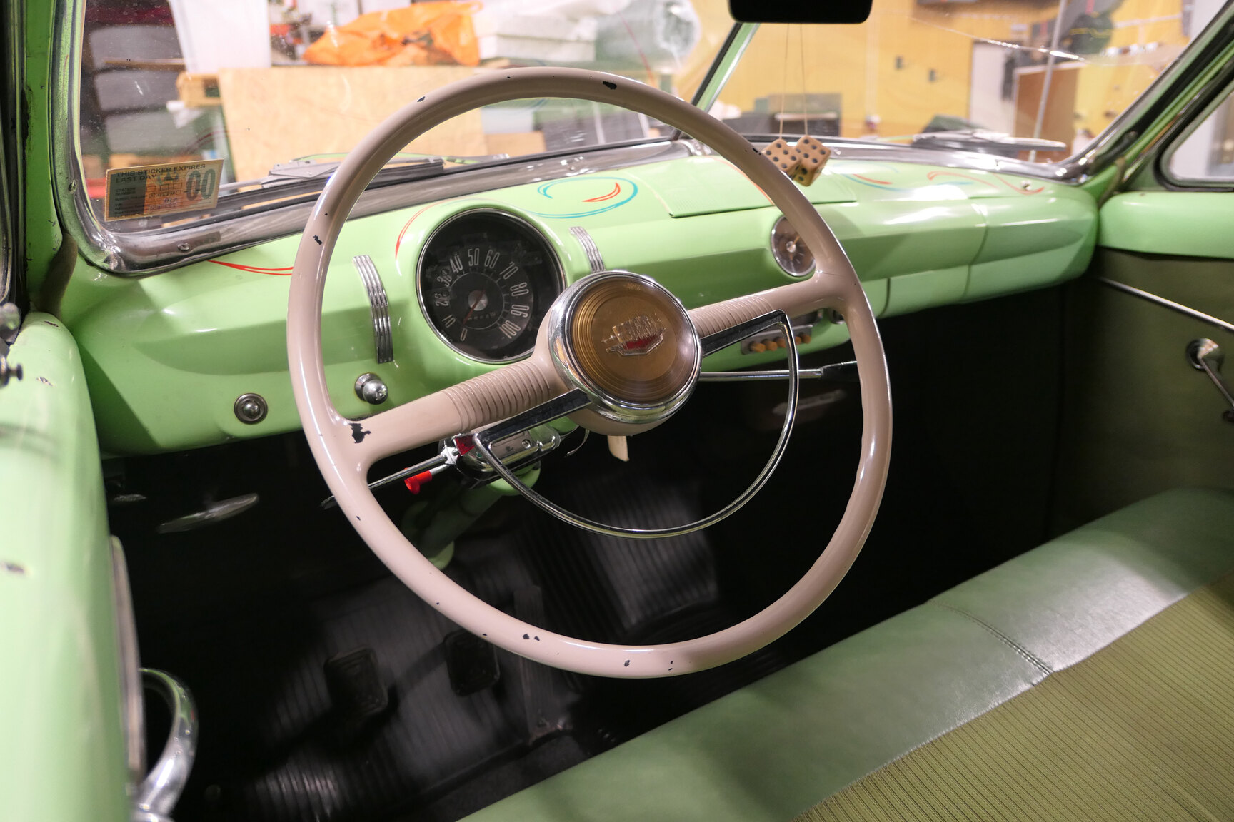 Innenraumfoto von 1949 Ford Custom Convertible