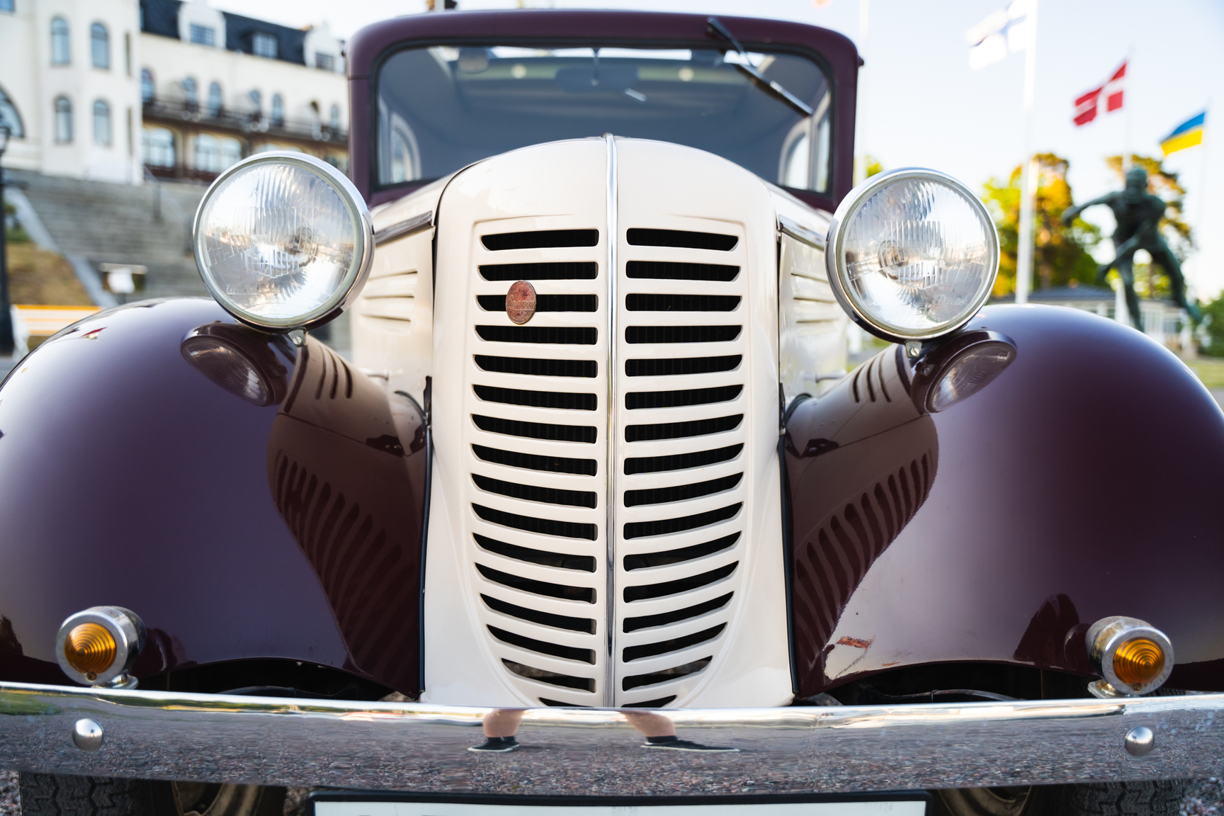 Exteriörbild på 1938 American Bantam Model 30 Coupé