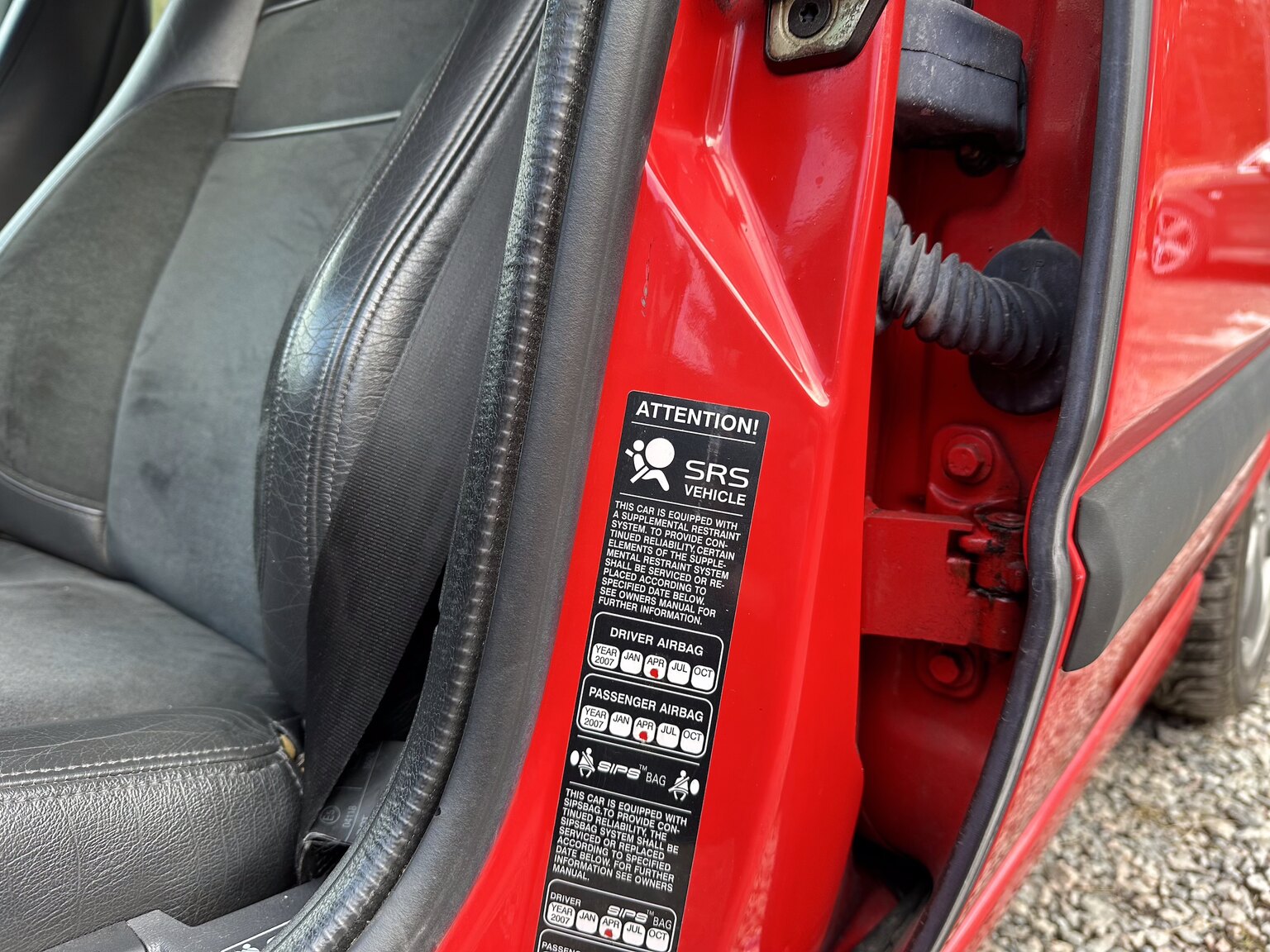 Interiörbild 1997 Volvo 850 R