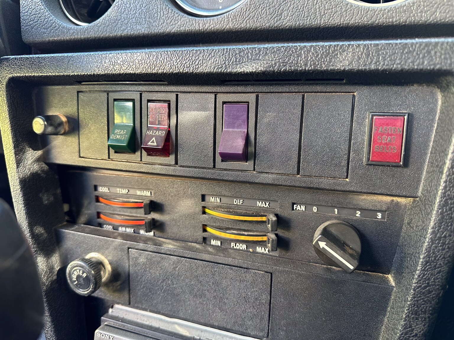 Interiörbild 1973 Volvo 142