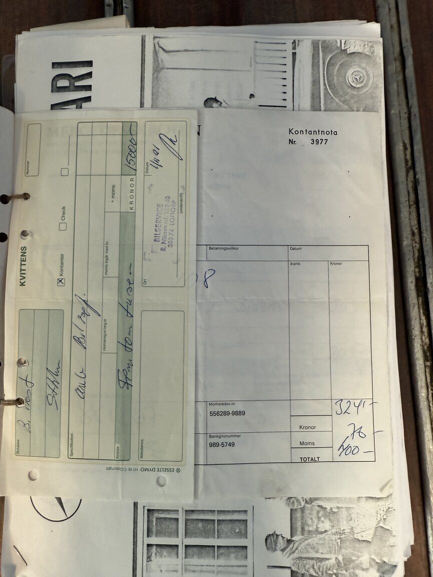 Documentation for 1967 Mercedes-Benz 230 Safari