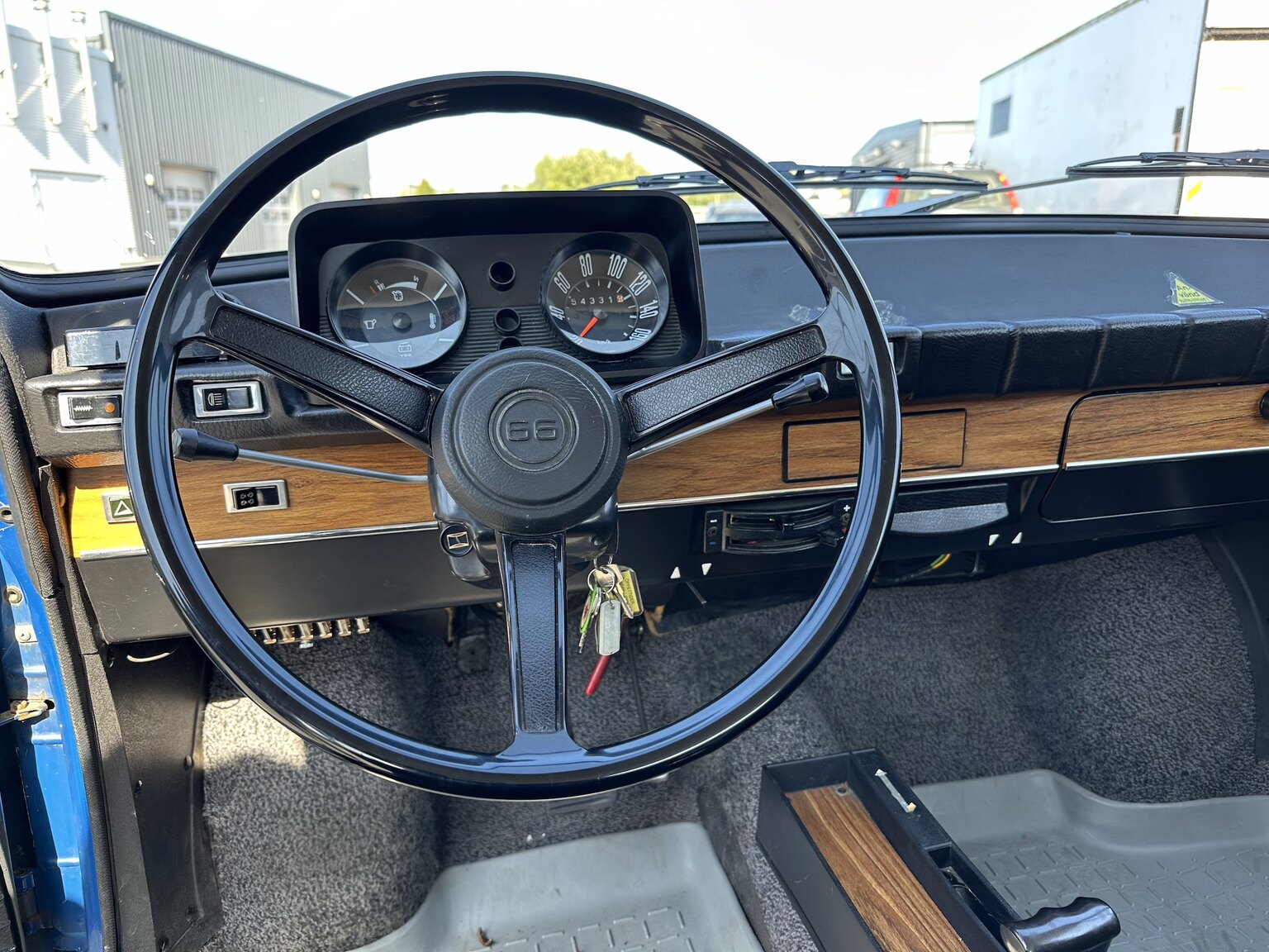 Innenraumfoto von 1974 DAF 66 Sedan 1.1