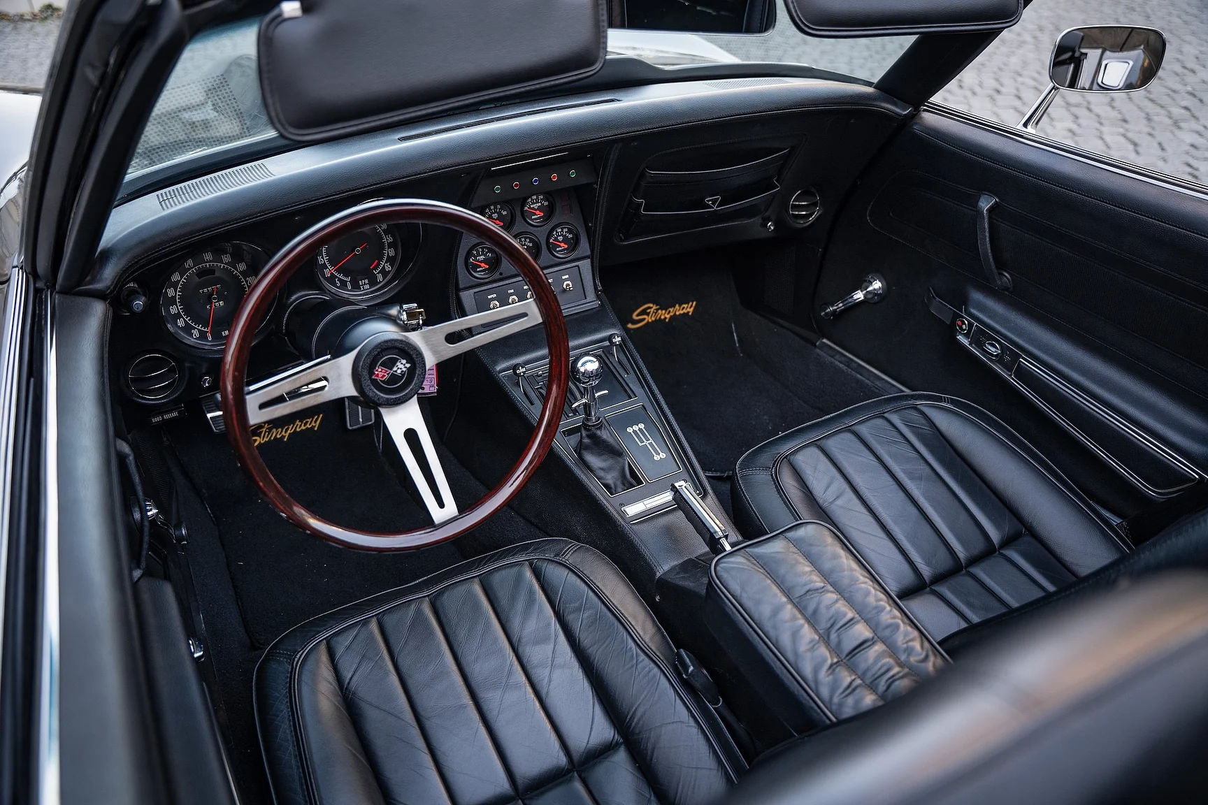 Innenraumfoto von 1971 Chevrolet Corvette Stingray Special 598 cui V8 795 hk (1)