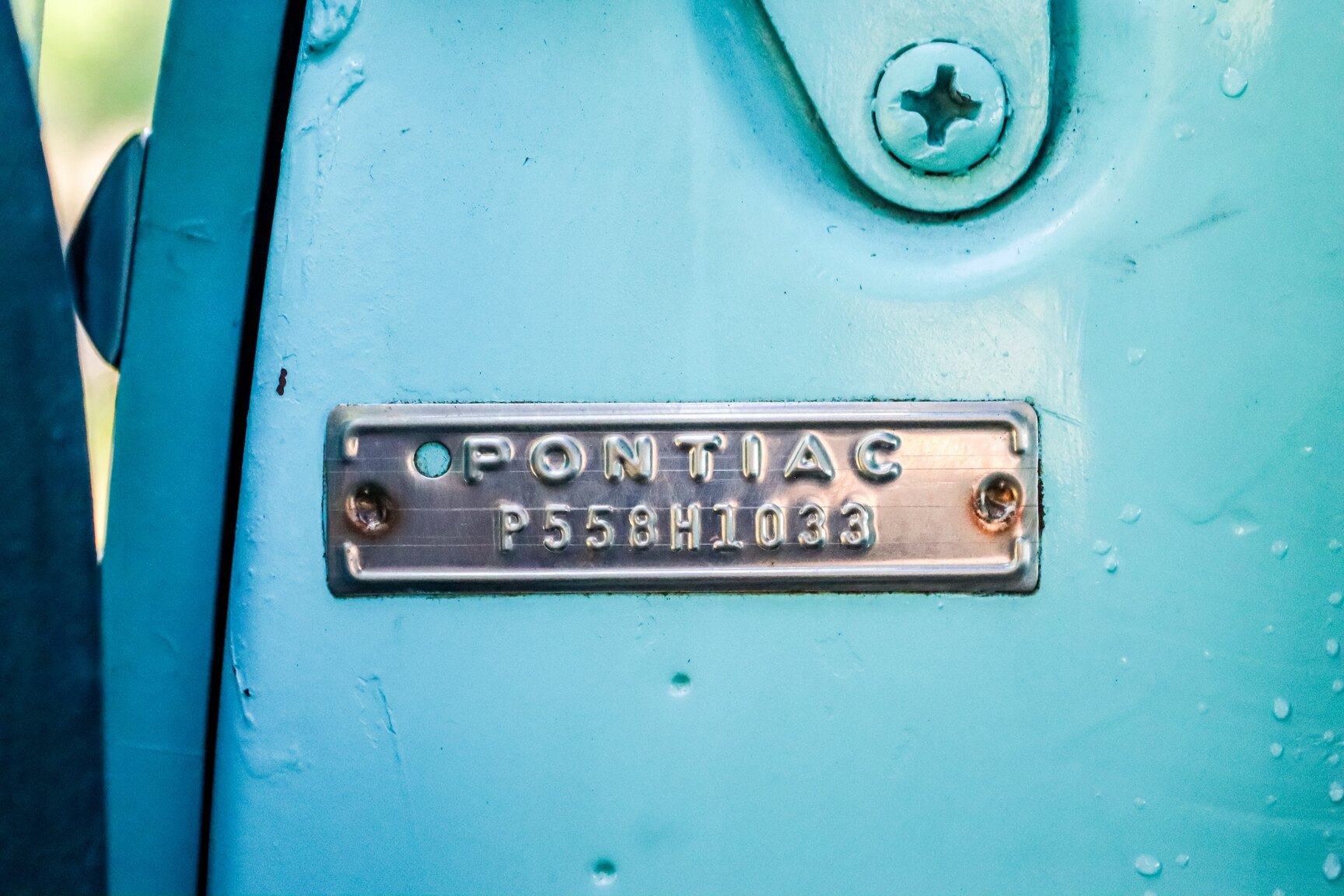 Interiörbild 1958 Pontiac Bonneville