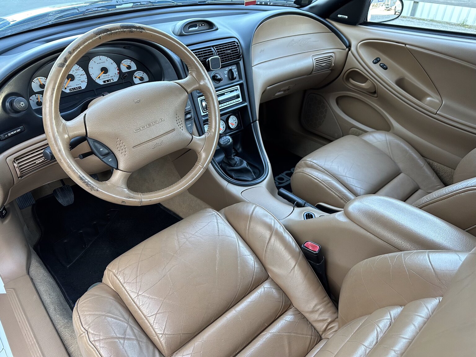 Interior image of 1997 Ford Mustang Saleen S-281 Cobra