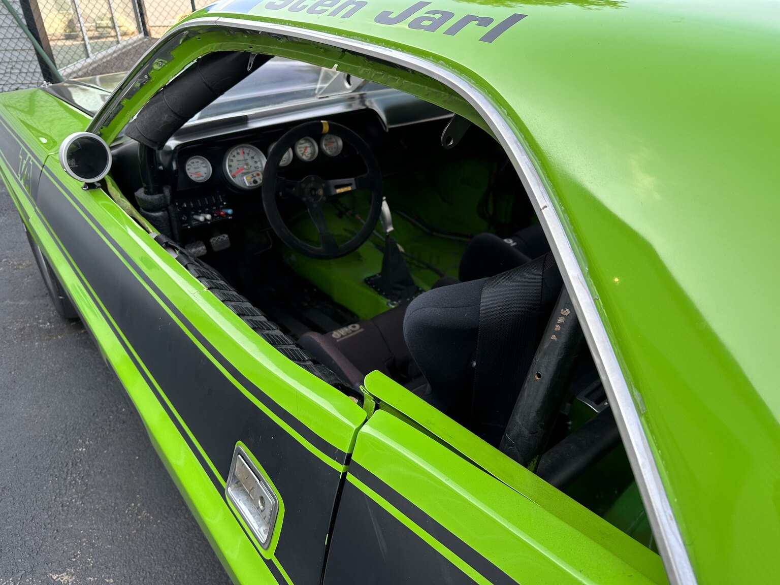 Exteriörbild på 1970 Dodge Challenger Race Car