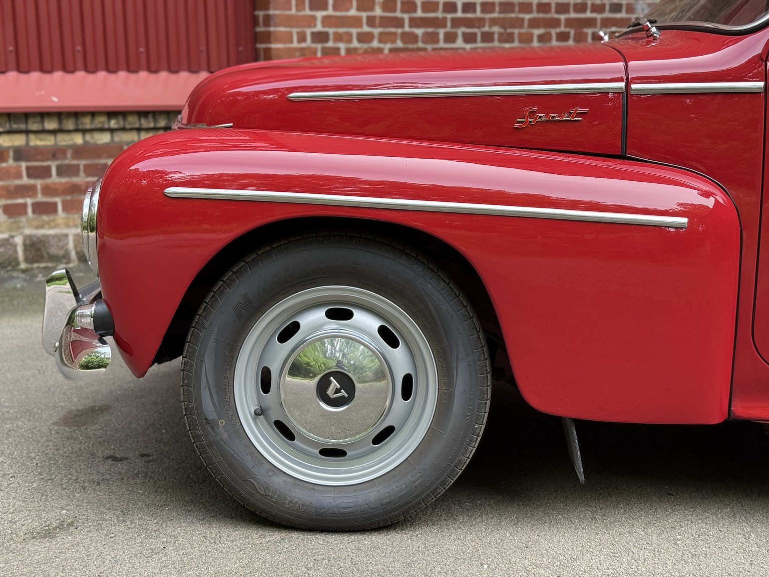 Exterior image of 1962 Volvo PV 544C Sport