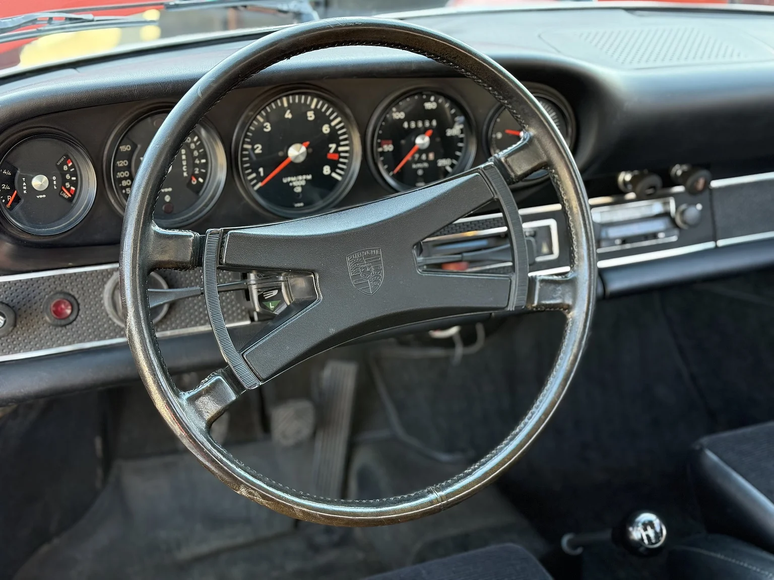 Interiörbild 1971 Porsche 911 S  (7)