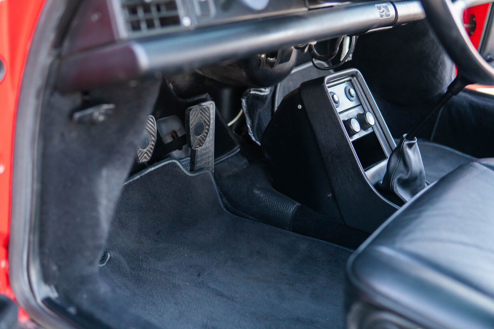 Interiörbild 1987 Porsche 911 Carrera Cab 3.2