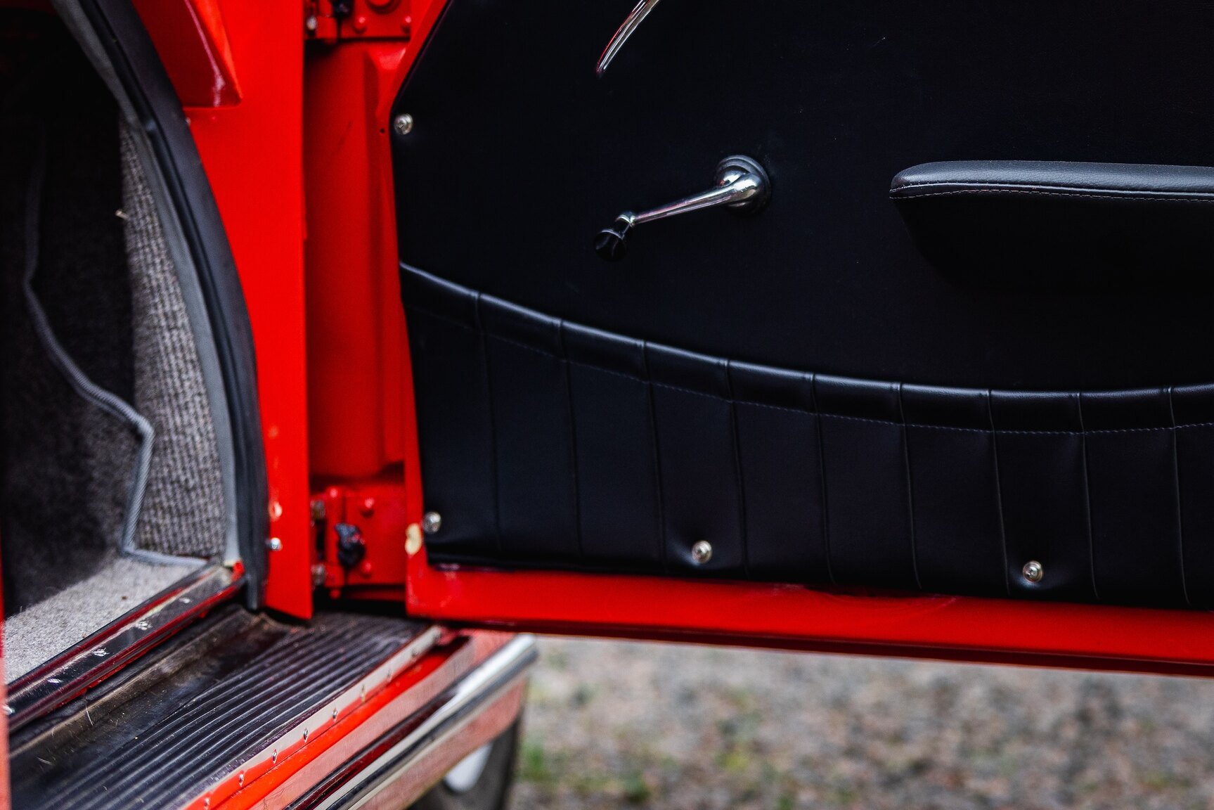 Innenraumfoto von 1962 Porsche 356 BT6 "Notchback"